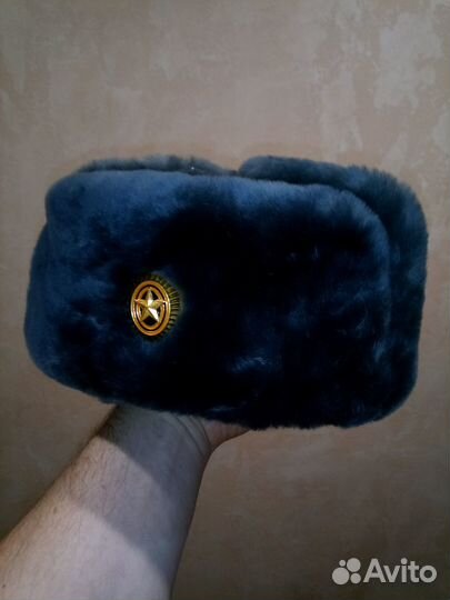 Шапка ушанка военная