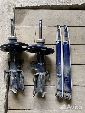 Стойки toyota prius 30 TRD sport заниженые