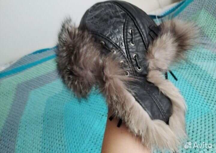 Шапка-ушанка женская натуральная