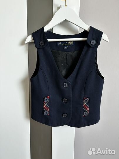 Школьная форма для девочки в клетку