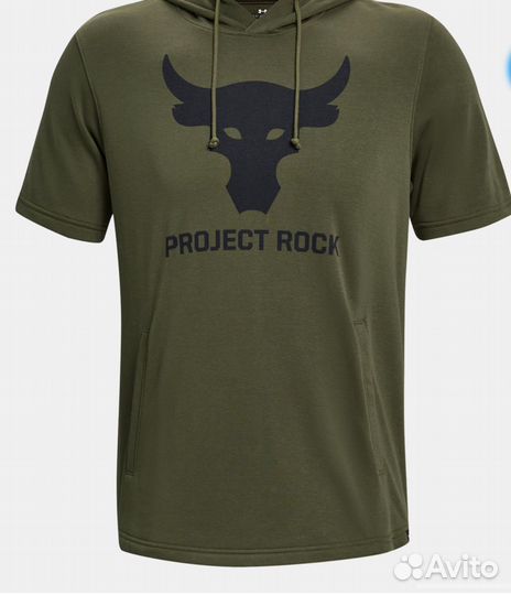 Новая футболка under armour project rock