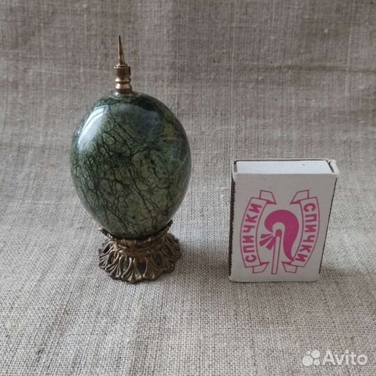 Подсвечник. Яйцо. Камень. Бронза