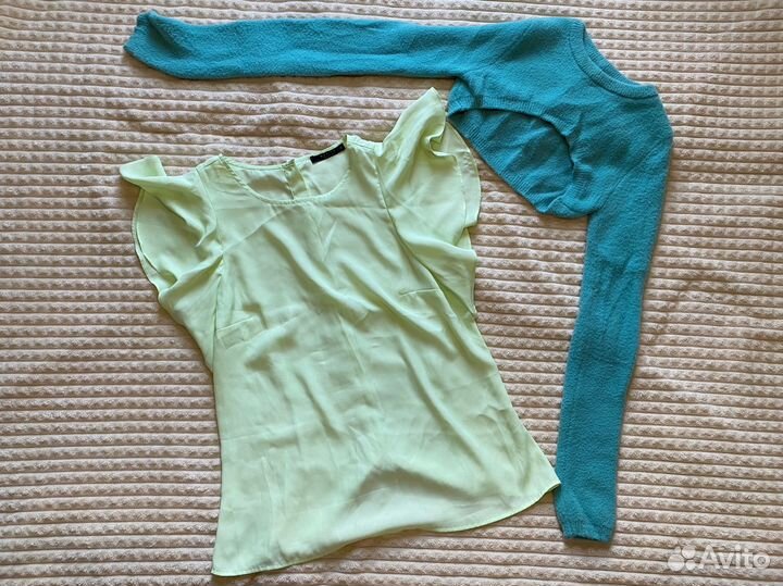 Женские вещи пакетом 42-46 (джинсы Zara, платье)