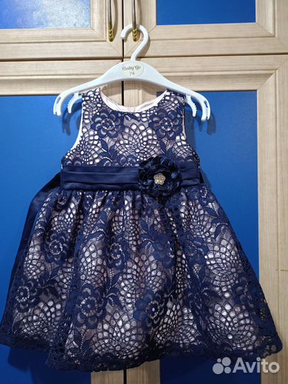 Платье для девочки 74