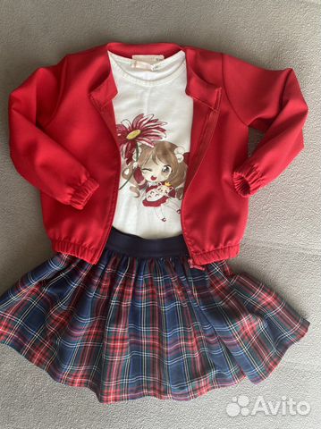 Летний костюм на девочку