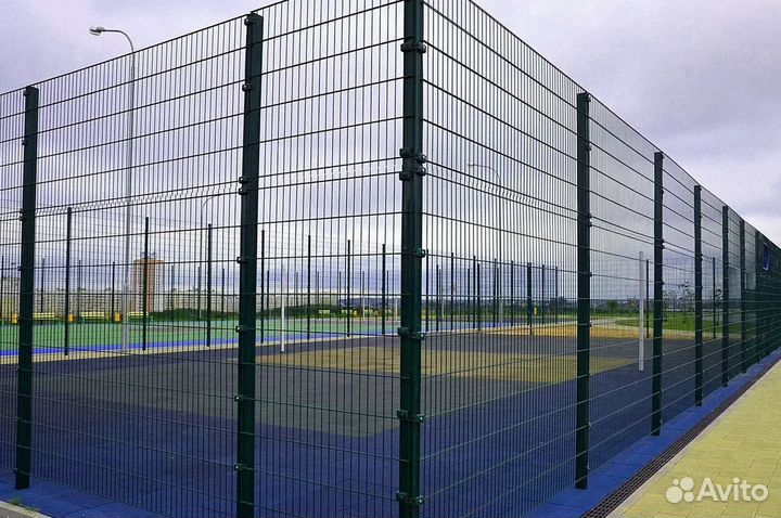 Заборы из 3D сетки под ключ новые доставка
