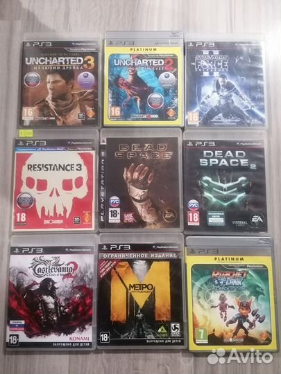 Игры ps3 PlayStation 3
