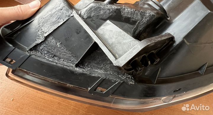 Фара на hyundai solaris