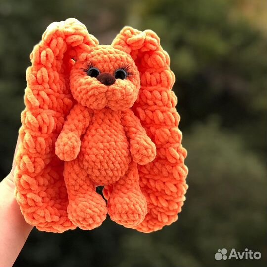 Игрушка зайчик ручная работа