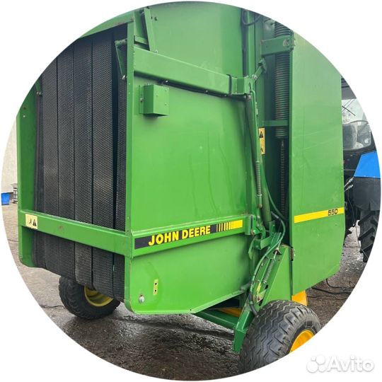 Пресс-подборщик John Deere 550, 1992