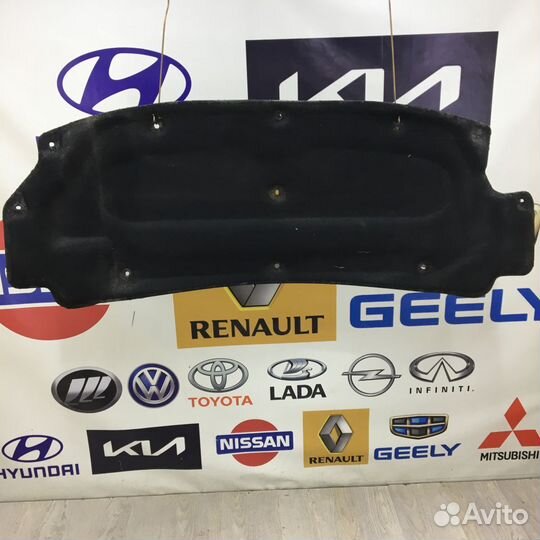 Шумоизоляция капота Renault logan stepway 2