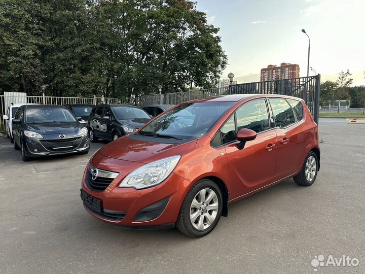 Opel Meriva 1.4 МТ, 2012, 153 000 км