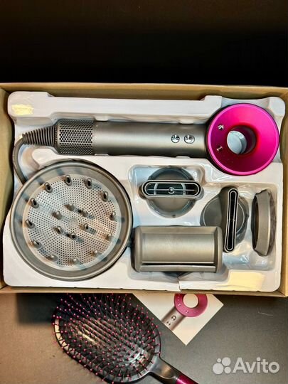 Фен + массажная расчестка NoviSea