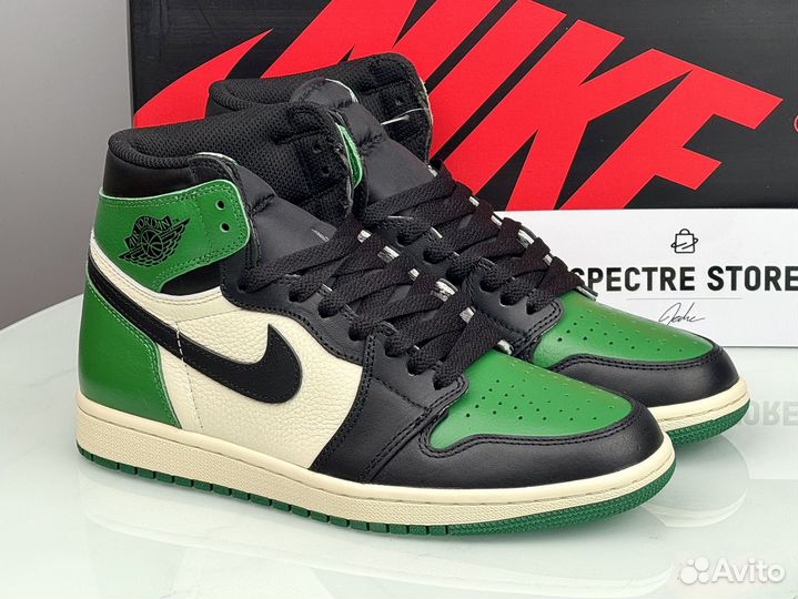 Кроссовки Nike Air Jordan 1 High Pine Green