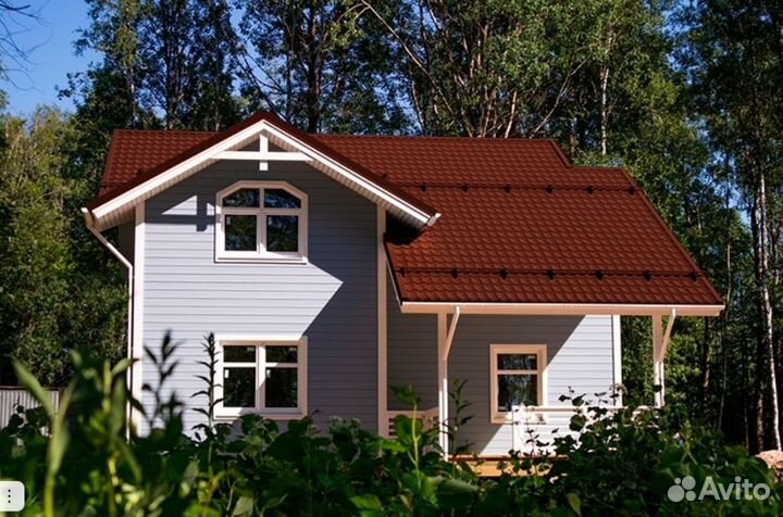 Металлочерепица grand line терракота