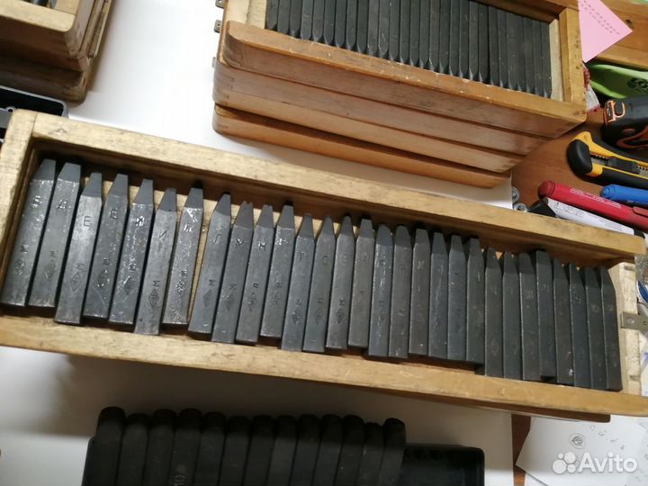 Клейма ударные по металлу № 2; 3; 6; 8; 10