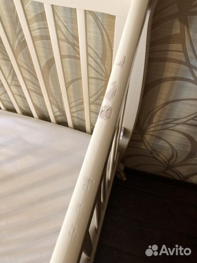 Кроватка Гандылян Моника + держатель д/балдахина