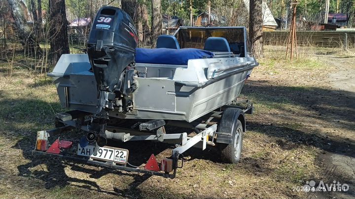 Лодка крым сузука 30 4т