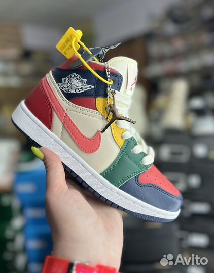 Nike air Jordan 1 Mid SE Multi-Color р.36-41