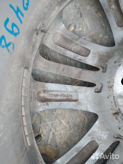 Диск литье R17 Hyundai IX35 529102Y650