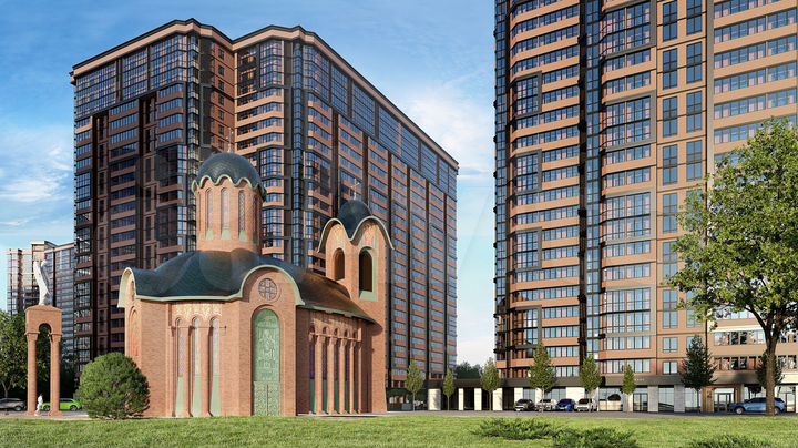 3-к. квартира, 87,9 м², 13/24 эт.