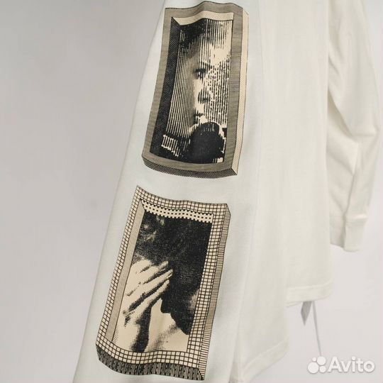 Лонгслив cavempt белый унисекс cav empt