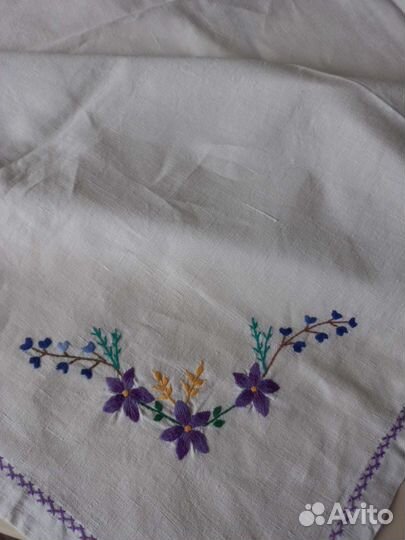 Скатерть льняная СССР