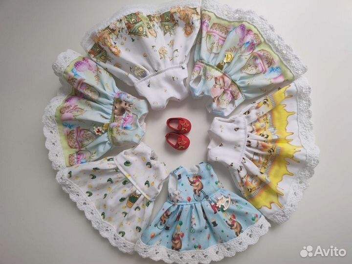 Платья для куколок 20 см. Xiaomi