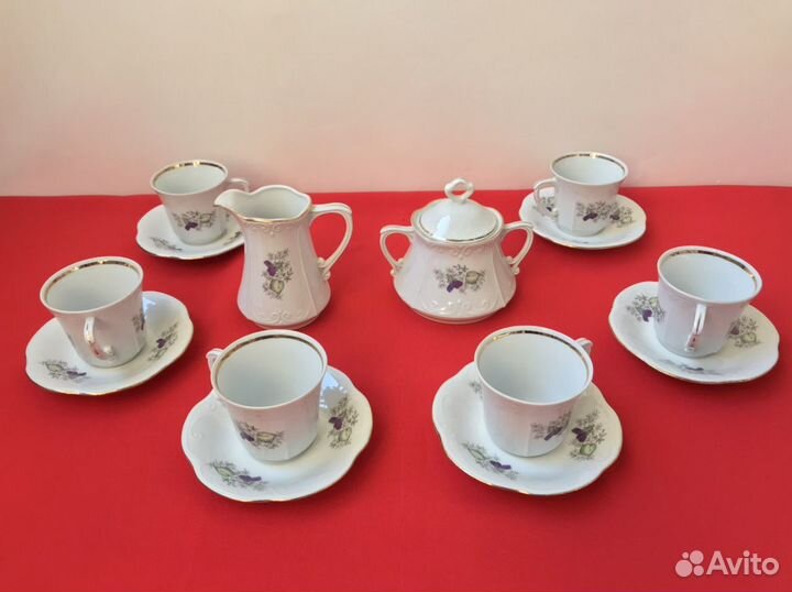 Чайный Сервиз СССР хорошее состочние, не полный ко