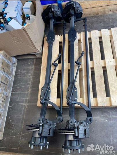 Передняя балка на газель в сборе