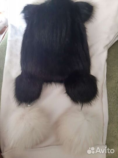 Шапка меховая для девочки