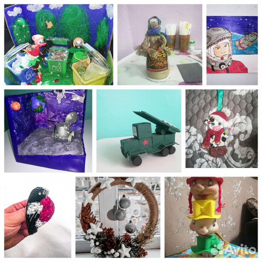 Поделки в сад и школу на заказ