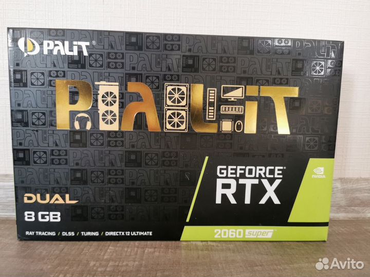 Видеокарта rtx 2060 super palit