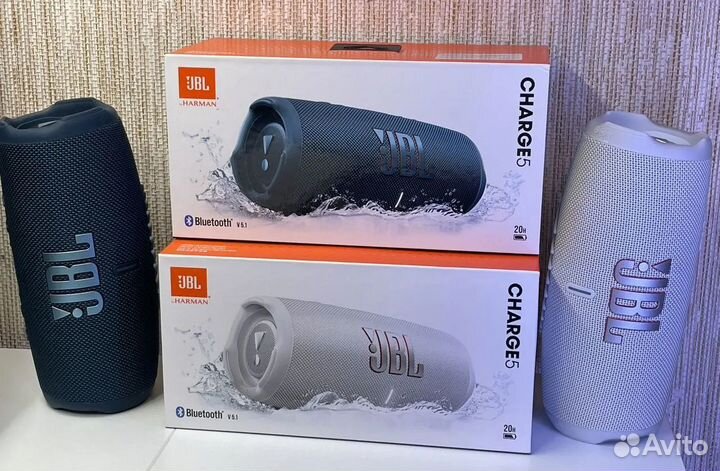 JBL Charge 5 (40Вт) (Оригинал. Новая колонка)