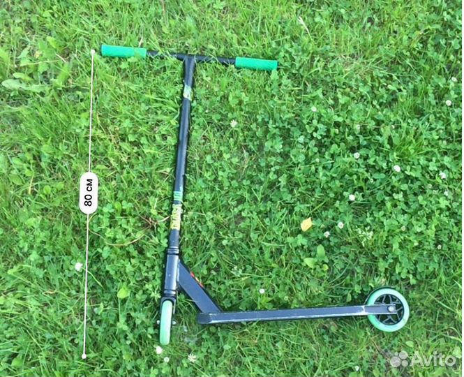 Трюковой самокат Tech Team Duker 101, зеленый