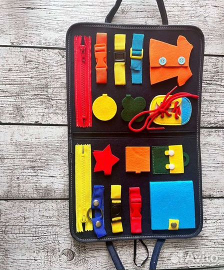 Бизиборд дорожный детский новый