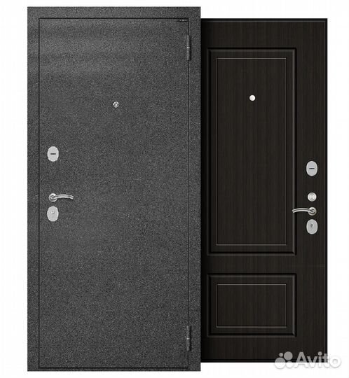 Дверь входная утепленная графит