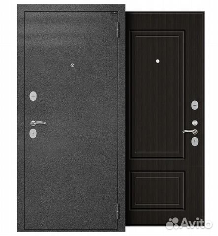 Дверь входная утепленная графит