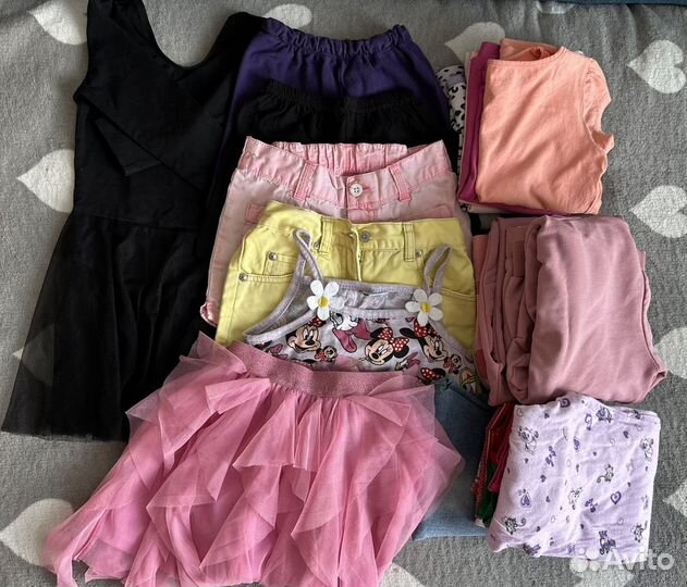 Пакет одежды для девочки 110-116