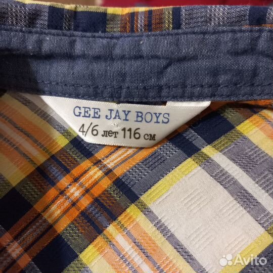 Рубашка для мальчика 110 - 116 р