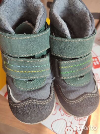 Ботинки детские 24 размер кожа
