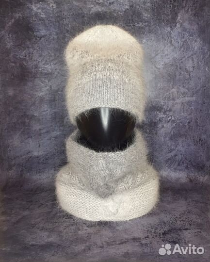 Шапка «Бини» снуд