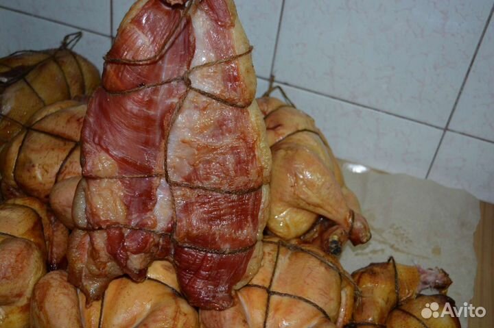 Копчение, куры, утки, свинина