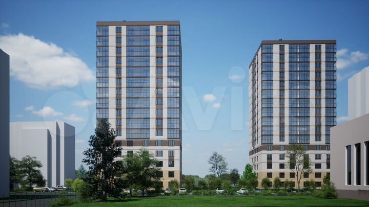 1-к. квартира, 44 м², 14/16 эт.