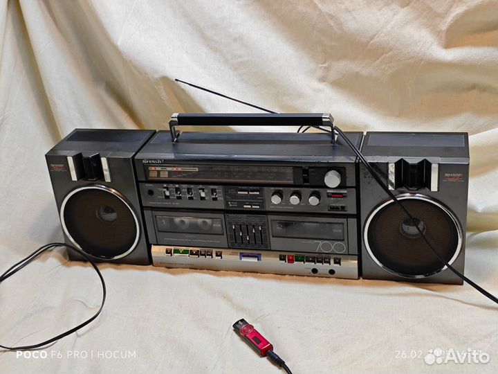 Магнитофон sharp 700
