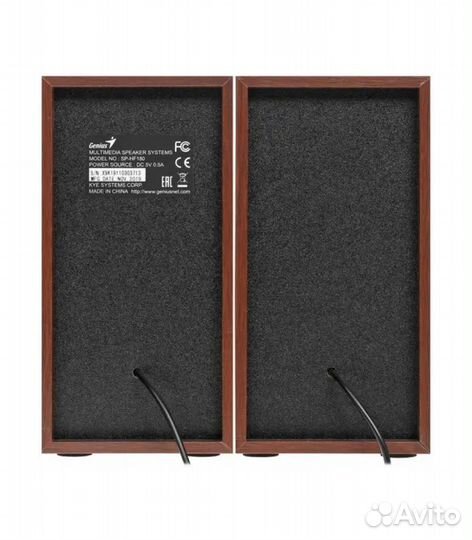 Колонки 2.0 Genius SP-HF180, дерево