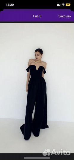 Комбинезон женский вечерний