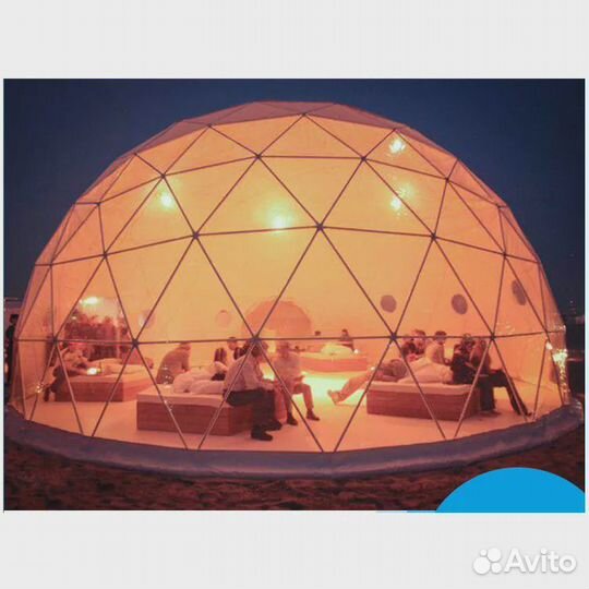 Шатры для глэмпинга геокупол геосфера