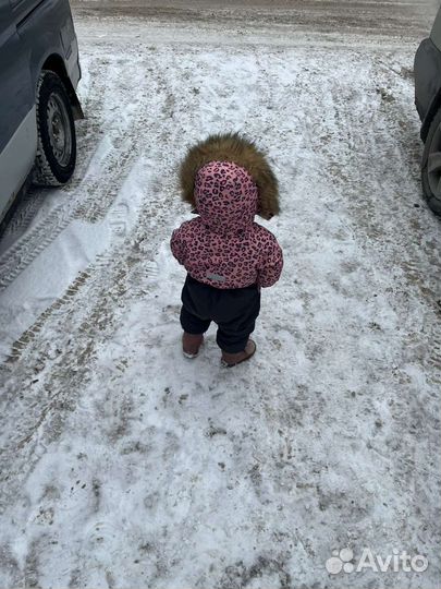 Зимний комбинезон на девочку