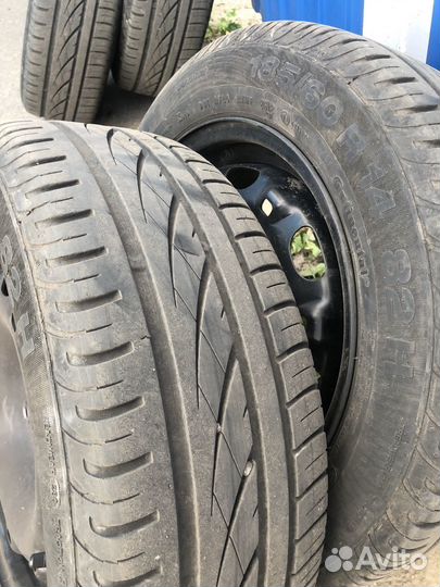 R14 Continental ContiPremiumContact 185/60, PCD 5x127 DIA 19